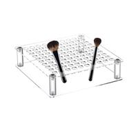 Ghjkldha Pencil Brush Holder, Acrylic Pen Display Rack, 100-Hole Desk Organizer, Large Capacity Storage Stand, for Paint Tools Tabletop Living Room Bedroom Den Bookshelf Shelf Art Station Use