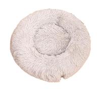Ghjkldha Plush Dog and Cat Bed | Round Plush Pet Bed | Soft Cuddler for Small Dogs and Cats | Portable Cozy Calming Sleeping Kennel | Ideal Plush Cushion for Pets to Rest and Relax