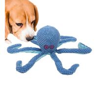 Ghjkldha Plush Squeaky Dog Toy, Soft Stuffed Tough Puppy Chew Toy, Engaging Octopus-Shaped Plaything, 14.96x4.72x4.72 Inches Interactive Pet Training Device for Home and Outdoor Fun