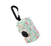 Ghjkldha Poop Bag Dispenser, Small Doggy Zipper Pouch, 7x5x4.5cm, Multifunctional Poop Bag Holder, Dog Walking Accessory, Portable Pet Waste Carrier for Travel, Daily Walks