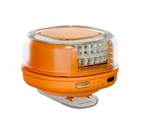 Ghjkldha Portable Waist Fan, Rechargeable Silent 360 Degree Rotatable, Small Travel Bladeless Clip on Fan for Hands Free Cooling, Outdoor Summer Travel, Camping, Tent, Beach, Hiking, Office, Home Use