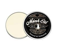 Ghjkldha Pure Mink Oil, Leather Conditioner and Softener, 100g All-Natural Moisturizing Paste, Cleaner for Shoes, Bags, Clothing, Furnitures and Car Seats 100g