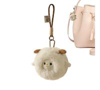 Ghjkldha Soft Plush Keychain, Miniature Stuffed Pendant, Cute Figurine Doll with Plush Body, Portable Bag Charm for Fun Decoration, Pendant with Playful Style, Accessory Tool for Kids School