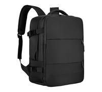 Ghjkldha Travel Backpack, Airline-Approved Personal Item Bag, Waterproof Multi-Pocket Rucksack for Flight, Airplane, Hiking, Gym, School, Lightweight Carry On Luggage, 43x28x16cm