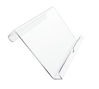 Ghjkldha Treadmill Tablet Holder, Acrylic Phone Stand, Exercise Equipment Mount, Clear Adjustable Bracket, Stable Viewing Support, for Home Fitness, Gym Workouts, Cardio Training