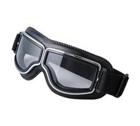 Ghjkldha UV Protection Motorcycle Glasses, Soft Padded Riding Goggles, Adjustable ATV Eyewear with Anti-Slip Strap, Outdoor Sports Racing Glasses, Protective Eyewear with Frame, Cycling Goggles