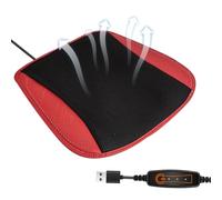 Ghjkldha Ventilated Cushion, USB-Powered Cooling Pad, Breathable Mesh Design, 8 Quiet Fans, 3 Adjustable Wind Speeds, Size: 16.93x16.93 Inches, Ideal for Daily Commuting and Use
