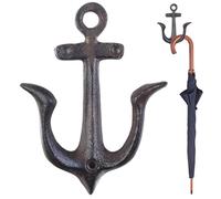Ghjkldha Vintage Nautical Pool Towel Hooks, Rustic Bathroom Hardware 4.72x3.94 inches, Sturdy Wall-Mounted Hooks for Cabin Lake House Beach Cottage Nursery Kitchen Yard Shower Summer Decor
