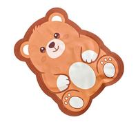 Ghjkldha Water Filling Cooling Mat, Dog Sleeping Rug, 30x38x2cm Scratch Proof Cool Pad with Cartoon Bear Design, Pet Cooling Mat, Cool Rug with Fun Design, Dog Bed for Home Travel