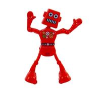 Ghjkldha Windup Dancing Robot, Interactive Fun Toy, Portable Wind-Up Design, 1-Pack, Birthday, School Table, Classroom, Halloween, Christmas, Travel & Party Entertainment