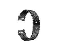 GHJrtHFJ Correa de reloj de metal. Correa for mujer compatible con Watch 6 Classic (47 mm, 43 mm), 4 (42, 46, 5 Pro (45, 40, 44(Black)