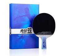 GHJrtHFJ Raqueta de Tenis de Mesa, Pala de Tenis Mesa 8 Estrellas, Pala Ping Pong Ofensiva con Velocidad y Control avanzados