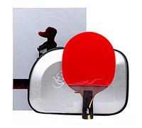 GHJrtHFJ Raqueta de Tenis de Mesa, Raqueta de Ping Pong Ofensiva, Raqueta Tenis Mesa Profesional for Mayor Control, Efecto y Velocidad, Potente(Long Handle)