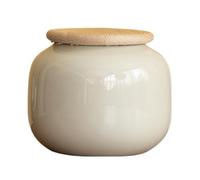 GHJrtHFJ Urnas funerarias para Mascotas, Urnas de cerámica Multicolor Que sirven como Recuerdo conmemorativo Cenizas humanas(White)