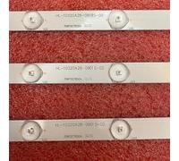 GHJtRs 9LED 620 mm LED Backlight Strip Compatible con 32/147i-GB-5B-HKUP-UK B32A147TCHD Ref B32A147TCHD-P HL-10320A28-0901S-02 A3 A3 Barra de reemplazo de la barra de luz(3pcs For 1 TV)