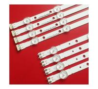 GHJtRs Kit de tiras LED de 8pcs compatible con modelos de televisión UN46FH5005H UN46FH5005K UN46FH5205G UN46FH5303F UN46FH5303G UN46FH5303H UN46FH5303K