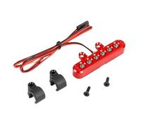 GHJtRs Lámpara Trasera de luz Trasera roja CNC Compatible con Piezas de actualización del automóvil RC de 1/5 km 5B