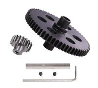 GHJtRs Metal y Accesorios para 1/12 automóviles RC compatibles con Modelos 124006 12423 12427 12428 12429 Engranaje de Engranaje del Motor Engranaje(A Set)