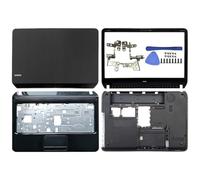 GHJtRs Piezas de la computadora portátil de la Serie DV4 compatibles con DV4 5000 DV4 5103TX DV4 5109TX DV4 5113TX Modelos, incluida la LCD, la Cubierta Posterior, bisagras Delanteras, bisa(ABCD Set)