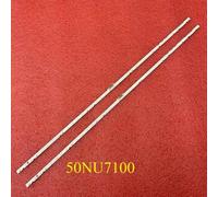 GHJtRs Strip LED de 2pcs compatible con UE50NU7025K UN50NU6950 UE50RU7090U UE50NU7470U UN50NU7100 UE50NU7100 UE50NU7020 50NU7100 UN50NU6900 TV MODELOS(2 PCS For 1 TV)