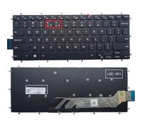 GHJtRs Teclado portátil Compatible para Modelos P69G P69G001 P83G P83G001 P58F P58F001 P70F P70F001 P87G P87G001(White NO Backlight)