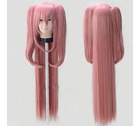 GHK 120cm Anime japonés Cosplay Peluca Serafín del Fin Krul Tepes Peluca Trenzas Halloween Juego de roles