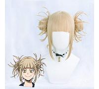 GHK 2018 !!! Concierto de Halloween Cosplay Himiko Toga Cosplay Peluca Boku no Academia Cosplay Juego de roles My Hero Academia Peluca con estilo