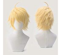 GHK Arthur Pendragon Golden Wig Halloween Fate/Prototype Grand Order Cosplay Hair Saber
