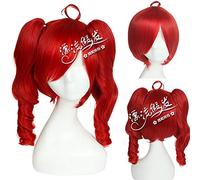 GHK Biamoxer 2018 Vocaloid Miku Symphony Cosplay Peluca Kasane Teto Coletas rizadas Pelo sintético