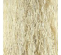 GHK Fluffy Red Pink White Orange Green Blonde Brown Curly Wig Hair sintético Anime Cosplay Fiesta de disfraces de Halloween Pelucas para mujeres rubias