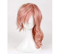 GHK Halloween Anime Final Fantasy FF13 Eclair Farron Lightning Cosplay peluca