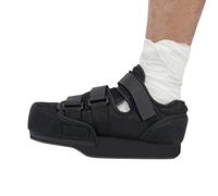 GHORTHOUD Zapato postoperatorio de descarga del antepié Bota de caminar médica con puntera cerrada para dedo roto, soporte ortopédico para el pie para cirugía de juanete y dedo martillo (L)