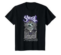 Ghost At The Gates Camiseta, Niños, Negro, 3 años