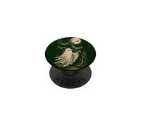 Ghost Bats Moon Spooky Haunted Espeluznante Halloween PopSockets PopGrip Adhesivo