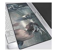 Ghost Blade Alfombrilla Raton Anime Gaming Mouse Pad XXL 800x300x3 mm,Impermeable con 3mm Base de Goma Antideslizante,Special-Textured Superficie para Ordenador, PC y Laptop, E