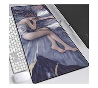 Ghost Blade XXL Anime Alfombrilla para ratón 900 x 400 mm - Speed Gaming Mousepad - Mouse Pad para Ordenador - 3mm Goma Antideslizante, para Gamers Ordenador, PC y Laptop, G