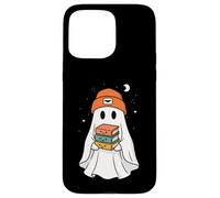 Ghost Books Bookworm Sombrero de Halloween para niños y niñas Carcasa para iPhone 15 Pro Max