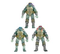 Ghost brothers pack 3 scale action figuras 18 cm teenage mutant ninja