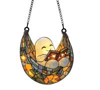 Ghost Bubble Bath Lamp Window Sun Catcher | Halloween Sun Catcher Light,Ghost Bubble Bath Lamp Window Hanging Decoration, Lightweight & Easy To For Home Display, Garden Decor,Festive Indoor Use