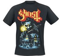 Ghost by The Cemetery Hombre Camiseta Negro S 100% algodón Regular