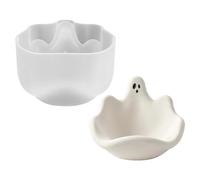Ghost Candy Bowl Silicone Mold - DIY Craft Kit | Candle Holder & Storage