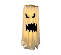 Ghost Candy Bowl Stand | Halloween Decor With LED light|built-in lightDesign That Create Soft lightAnd Shadow Effects Across Your Space. They Effectively Courtyard Garden Home Apartment Office