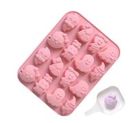 Ghost Casting Mold - Ghosts Fondant Castings Molds for Halloween | Smooth Inside Surfaces Dessert Making Tool for Cake, Ice cbe, Jelly, Pudding, Chocolate, 7.99x6.02x0.67 inches