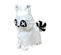 Ghost Cat Plush Doll - Horrible Cuddly Festive Display Scene Prop