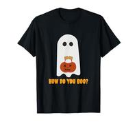 Ghost - ¿Cómo abuchear? Juego de Palabras Divertido y Espeluznante de Halloween Camiseta