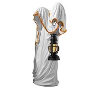 Ghost Decor, Decorative Lights Table Lanterns, Colectible Figurines Centerpieces, Spooky Halloween Decorations for Bedroom, Living Room, Outdoor Yard, Garden, Party Displays