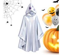 Ghost Decor Outdoor Hangable Spooky Resin Cloak Ornament Faceless