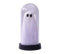 Ghost espectral con luz LED - de Halloween Iluminado para Escritorio, Pantalla de Mesa, decoración de Temporada Duradera | Acento del Festival de Terror al Aire Libre para Escape de Fiesta