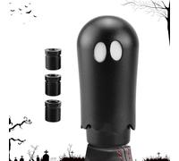 Ghost Gear Shift Knob Manual Shift Knob Ghost Shaped, Vehicle Interior Modification Halloween Decoration for Taxi Truck Sedan Travel Commuting, Fun Gear Stick Cover for Spooky Driving Style