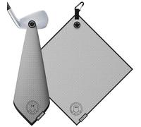 Ghost Golf GG-magtwl-gry Toalla de Golf, Unisex, Gris